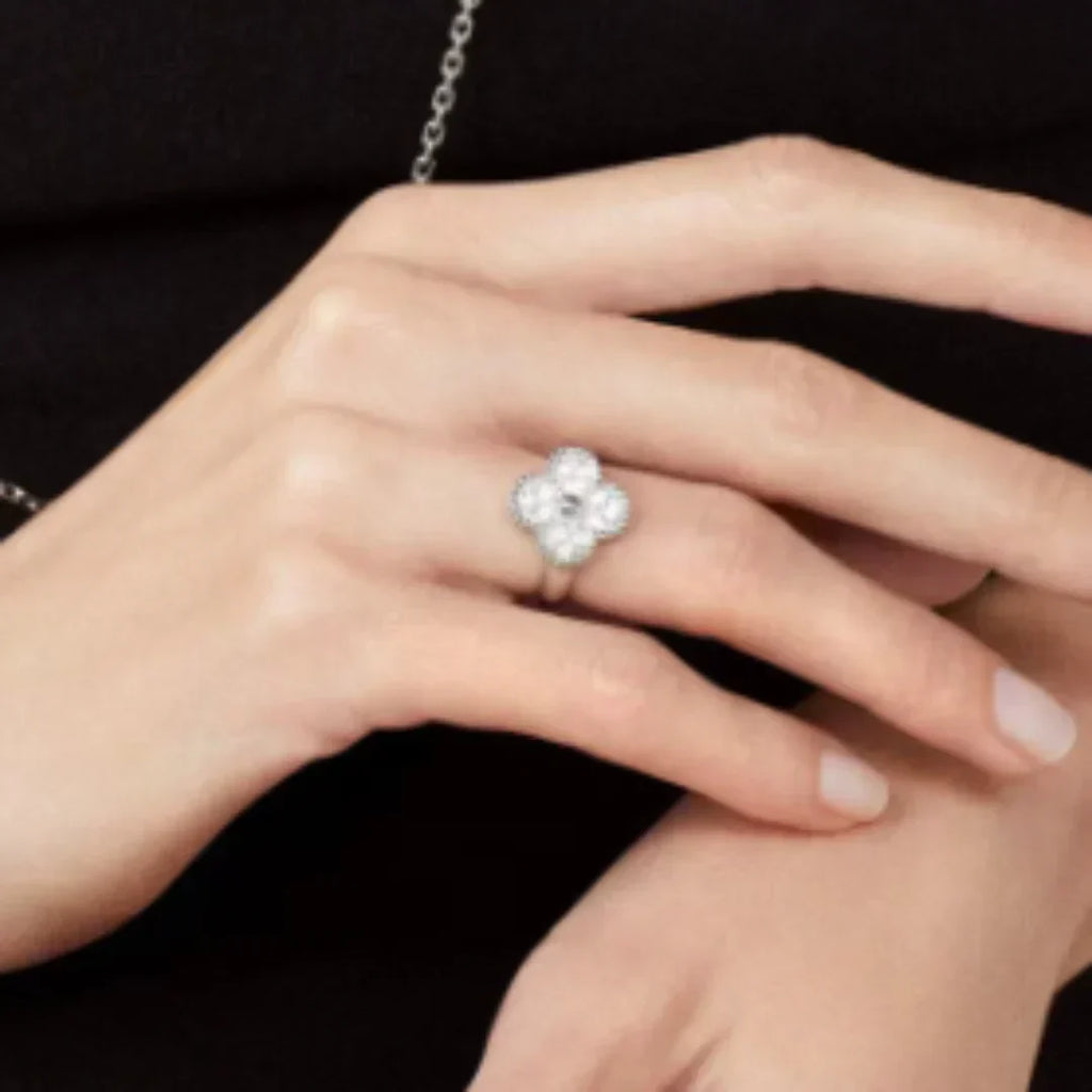 Amber Ring - Diamant / Gold