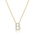Initialen Halskette Gold