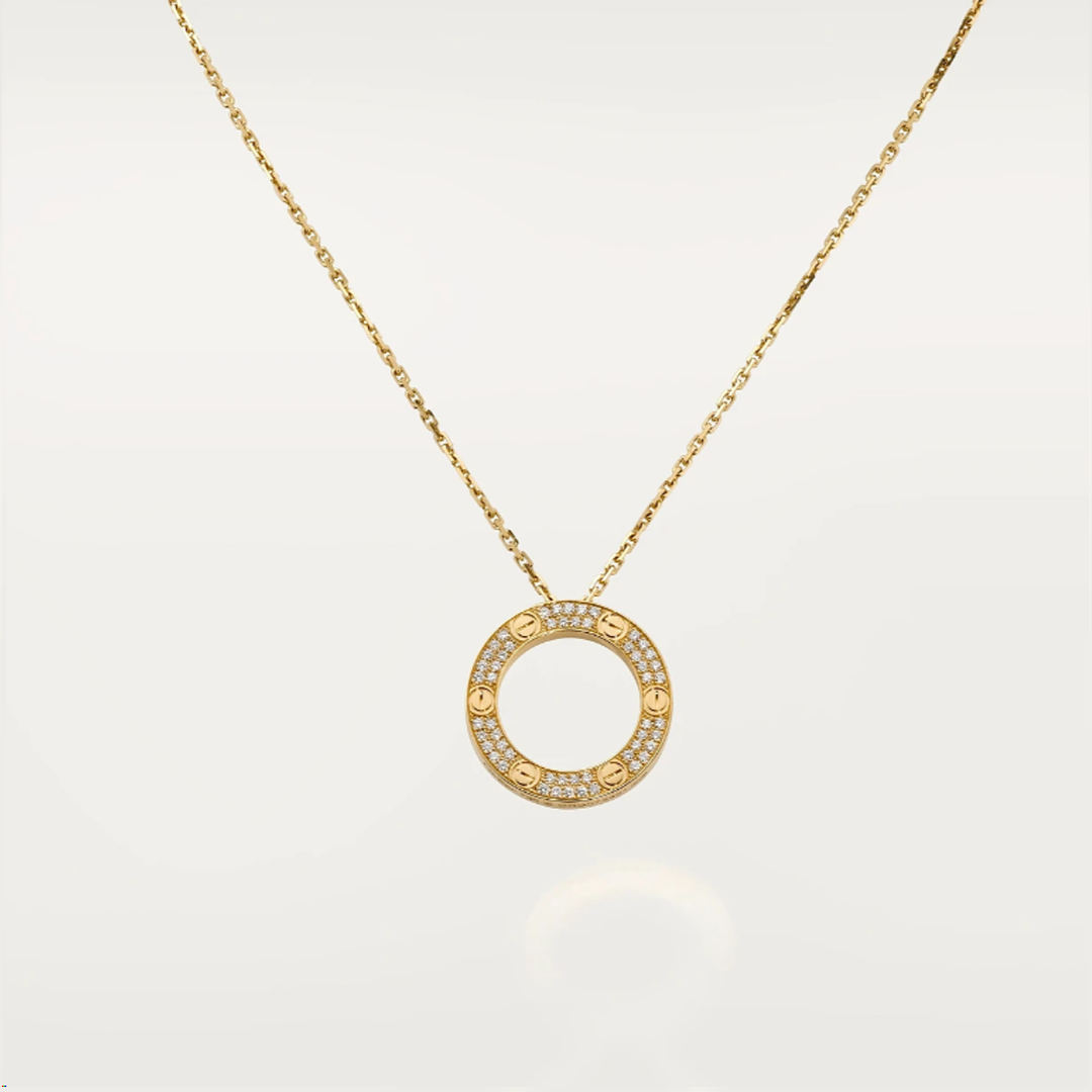 Ava Love Halskette - Diamant