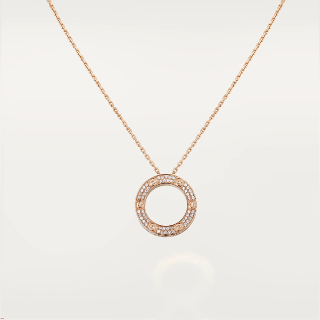 Ava Love Halskette - Diamant