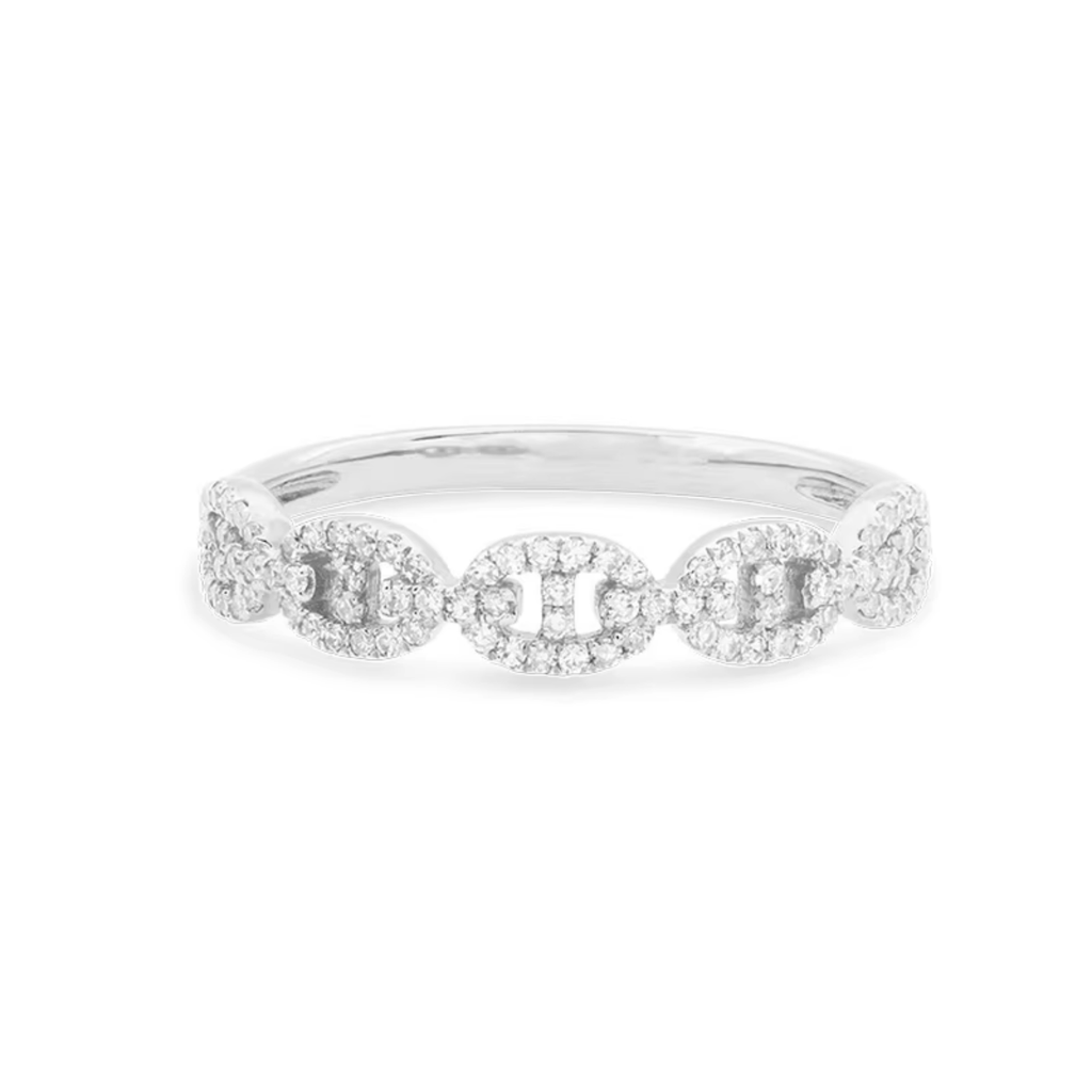 CD Ring mit Diamanten