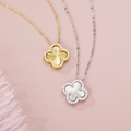 Klee Full Diamant Halskette