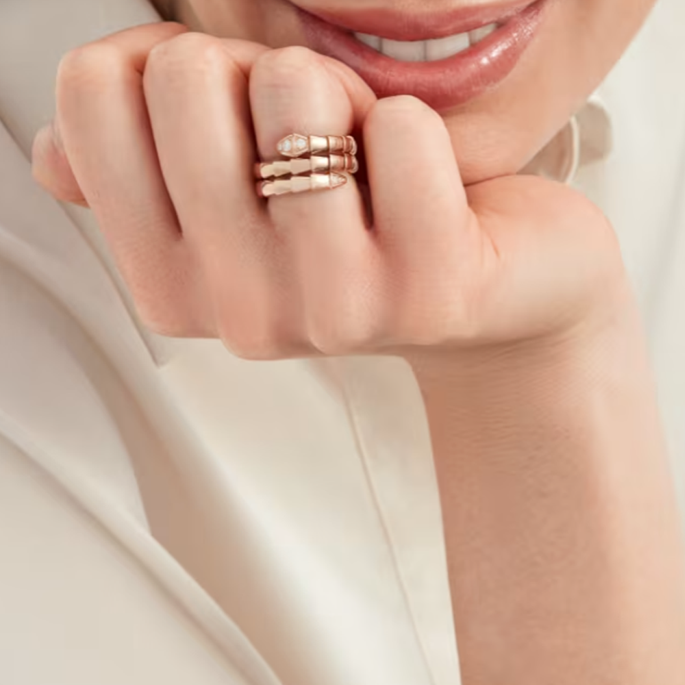Viper Ring - Roségold