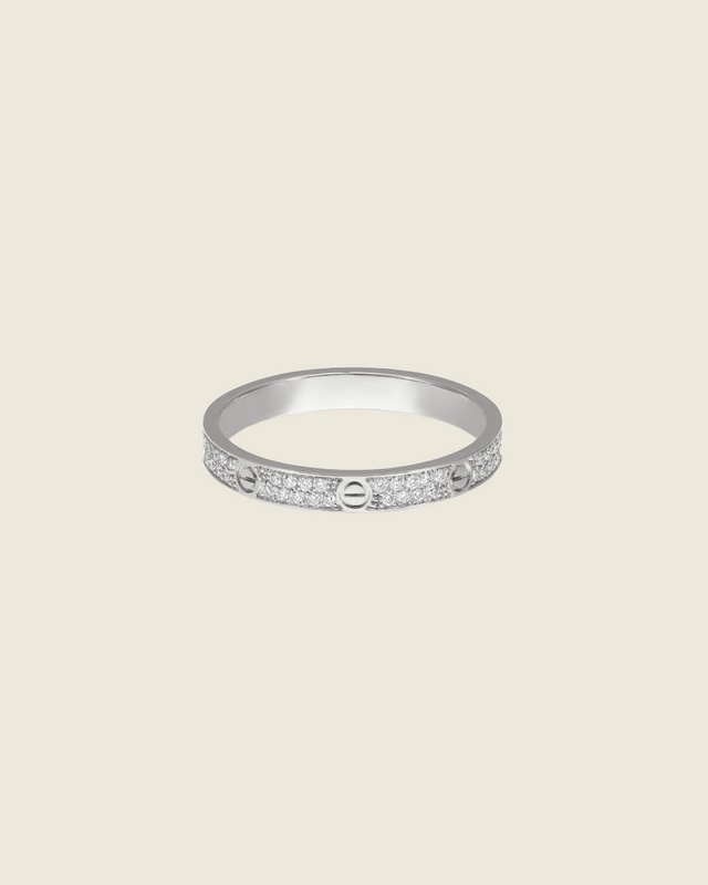Love Diamant Ring - schmal