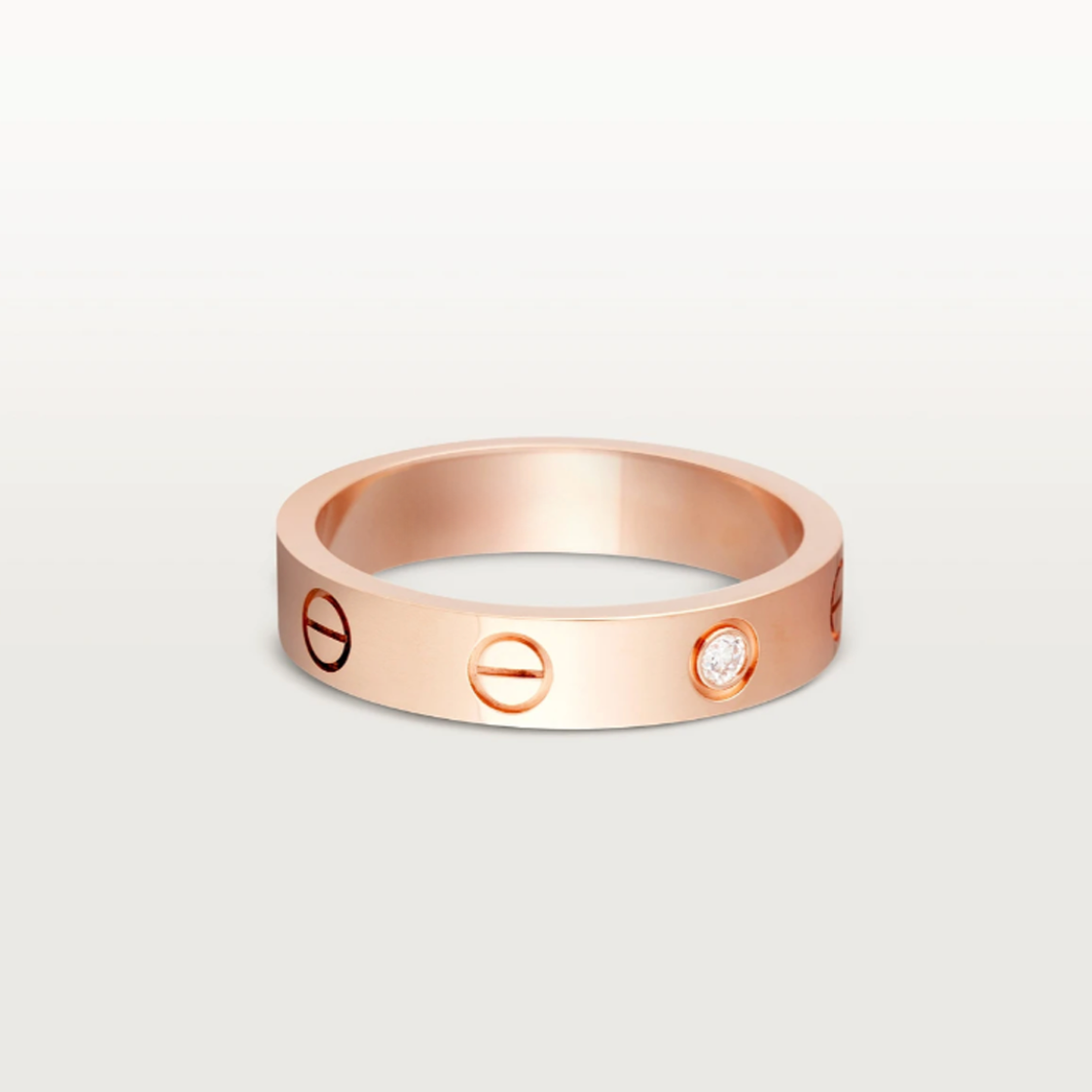 Love Ring 1 Diamant